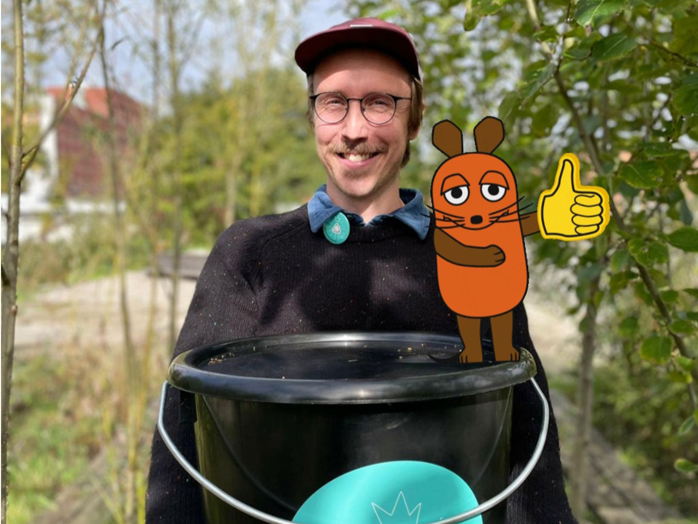 Enno von Goldeimer in der Sendung mit der Maus