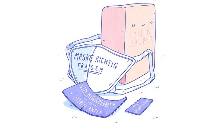 Illustration Maske