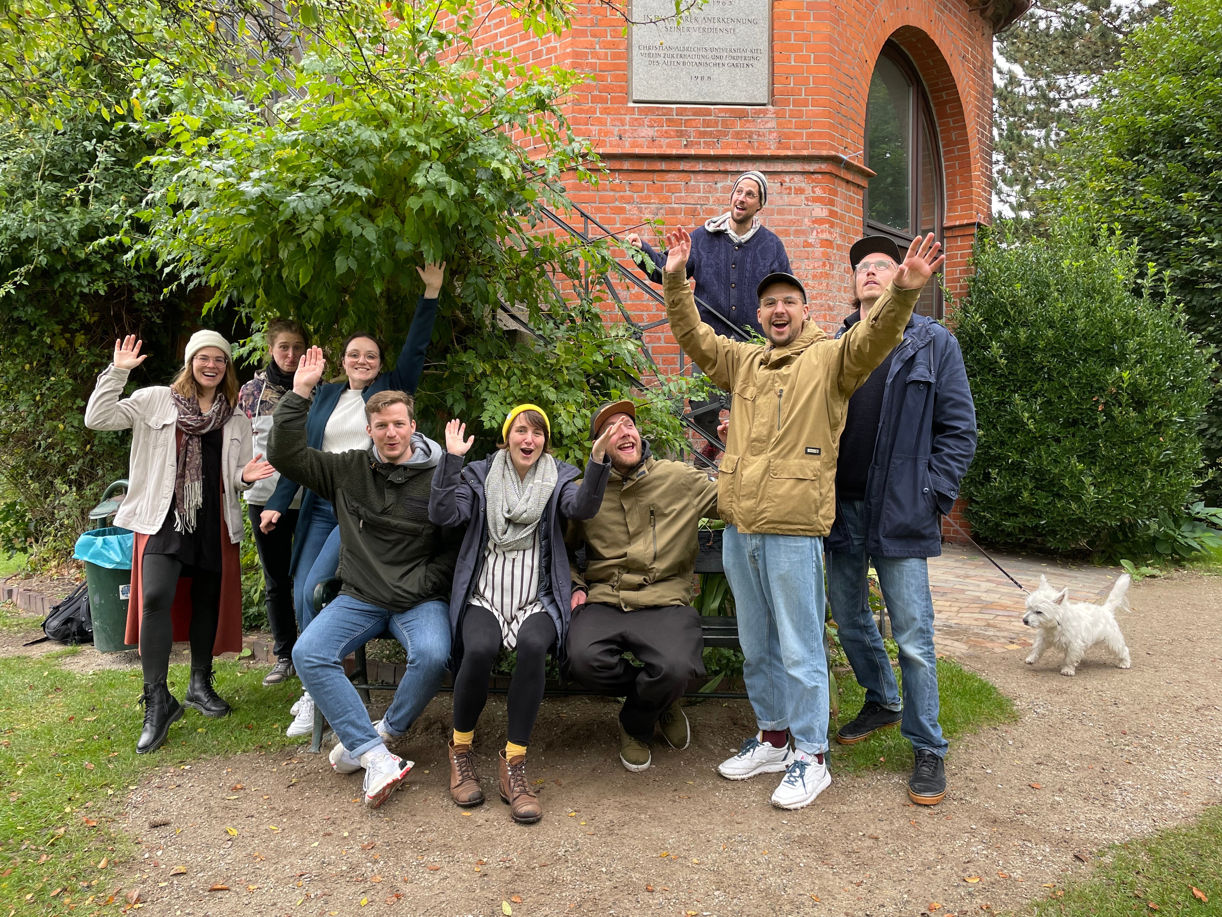 Team-Foto der Goldeimer Mitarbeiter*innen