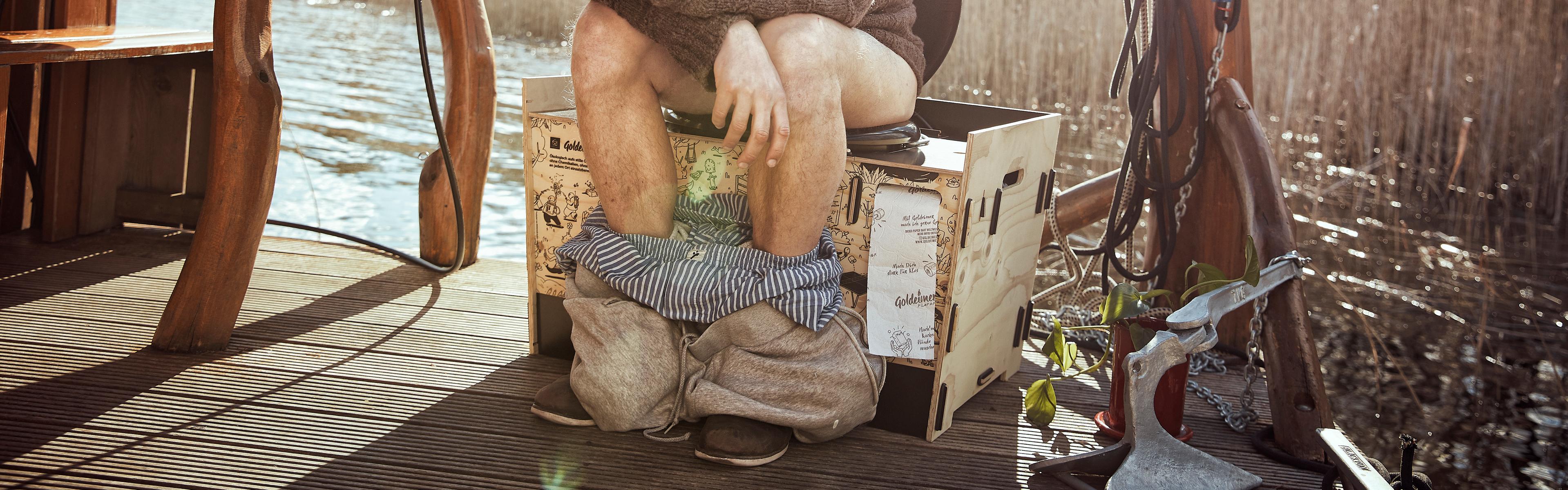 Goldeimer Premium in Aktion