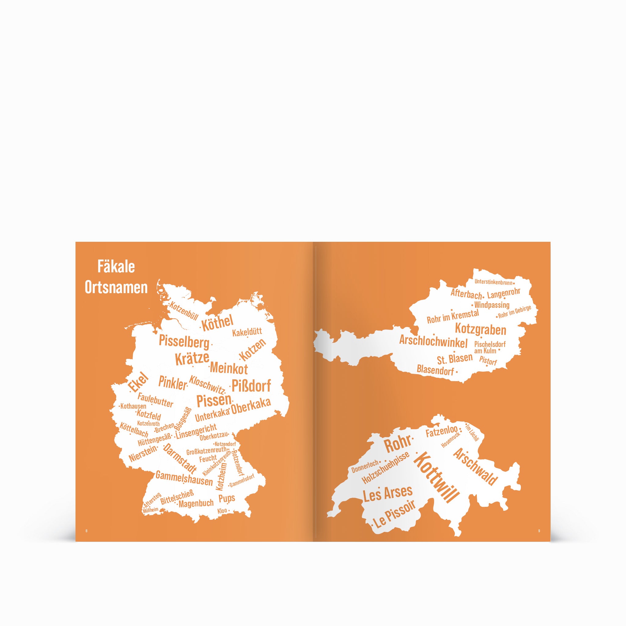 »65 Karten über Kacke« & Mütze