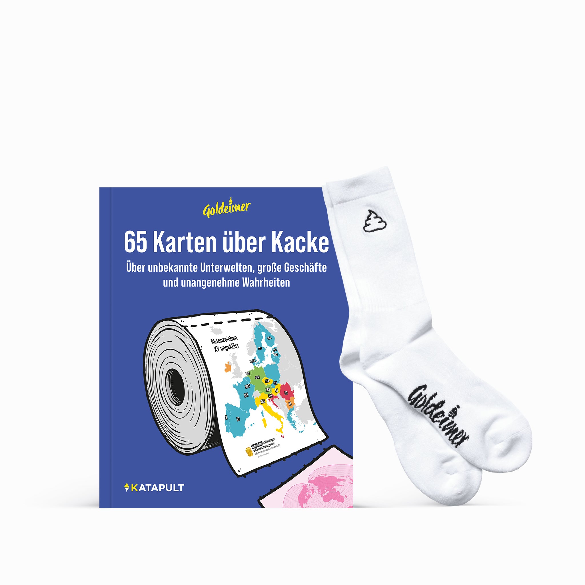 »65 Karten über Kacke« & Socken