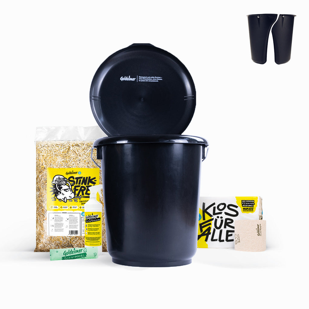 »Basic Plus« Trenntoilette - Starterset