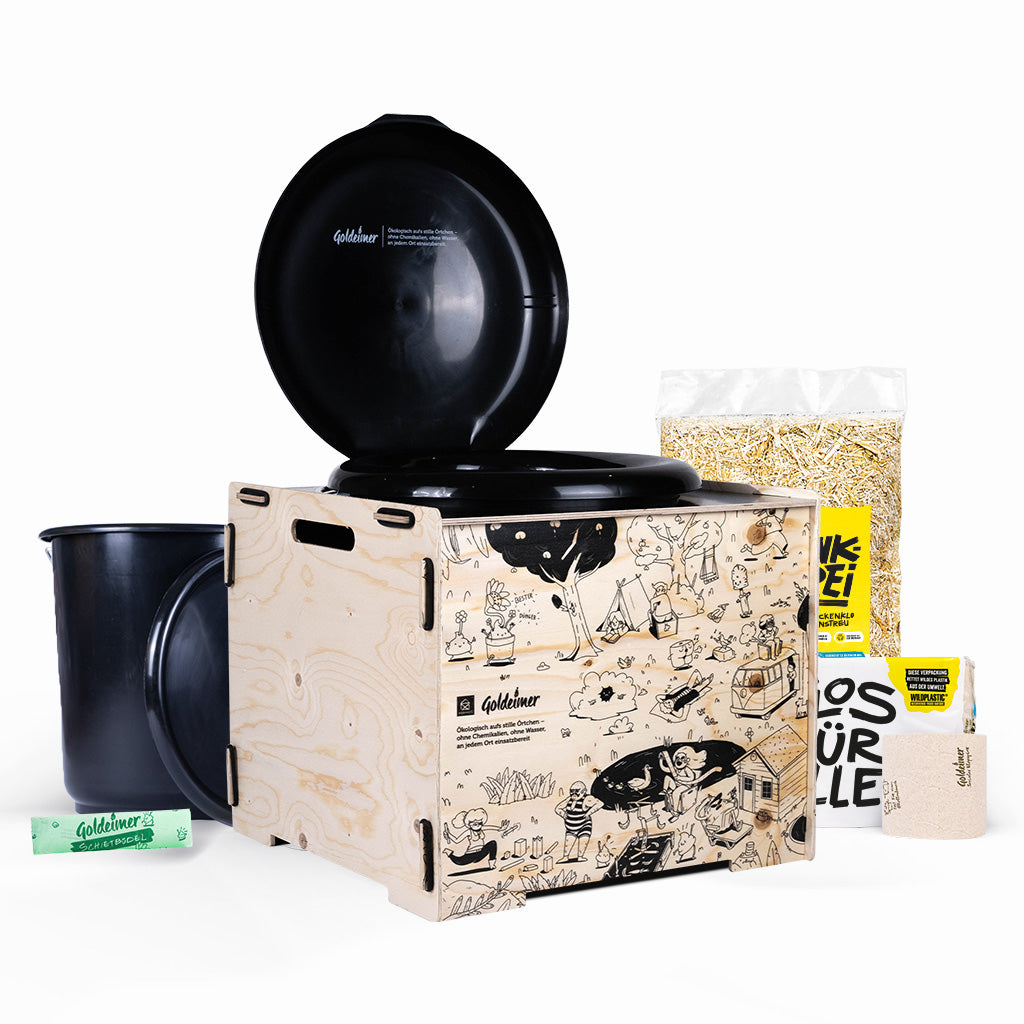 Cube« Trenntoilette – Nachhaltig, geruchsfrei & mobil