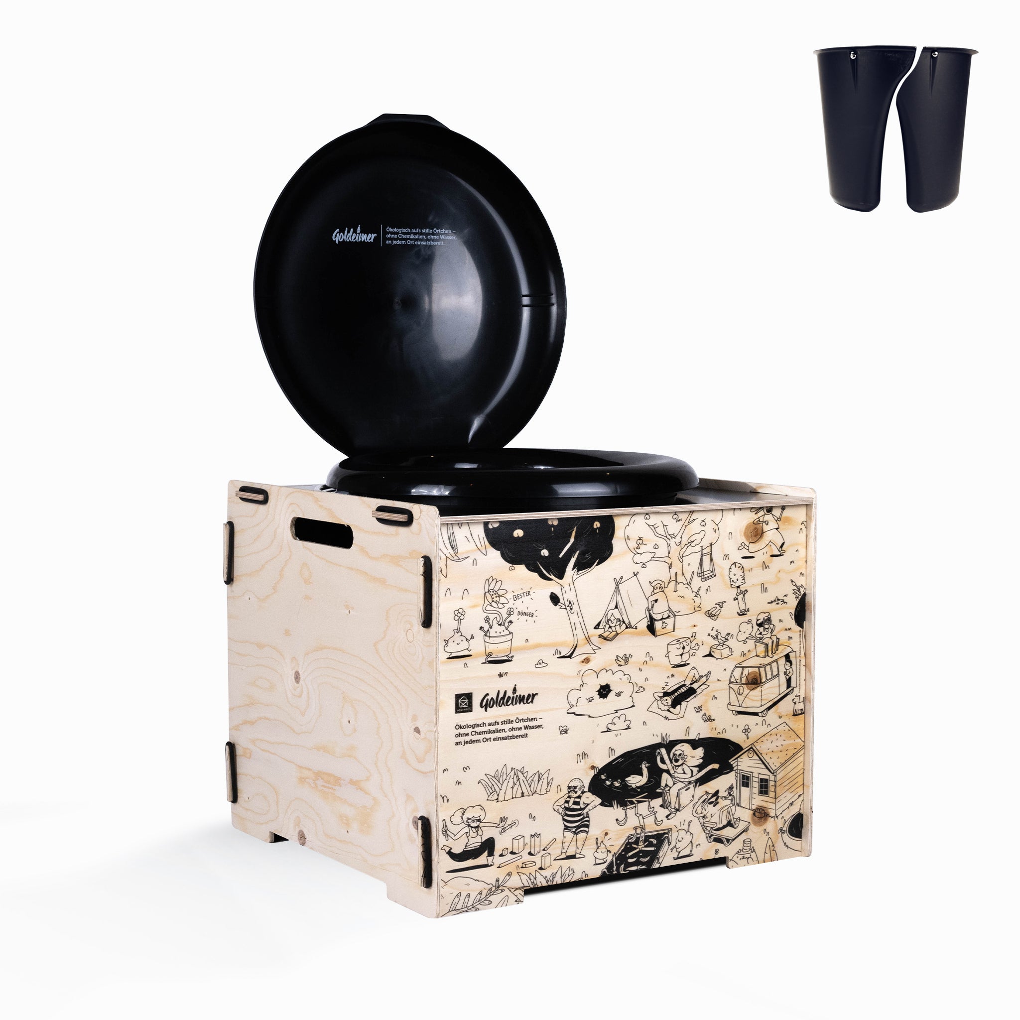 »Cube Plus« Trenntoilette