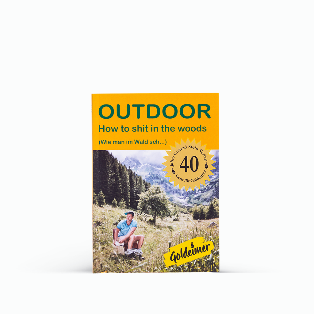 Goldeimer Bücher Buch »How to shit in the woods«