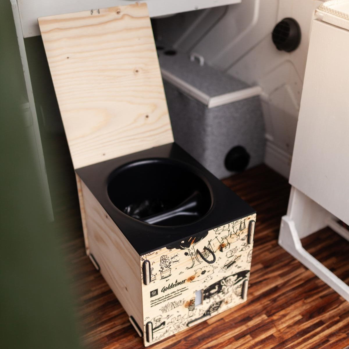 Trenntoilette Camper Mini #farbe_natur