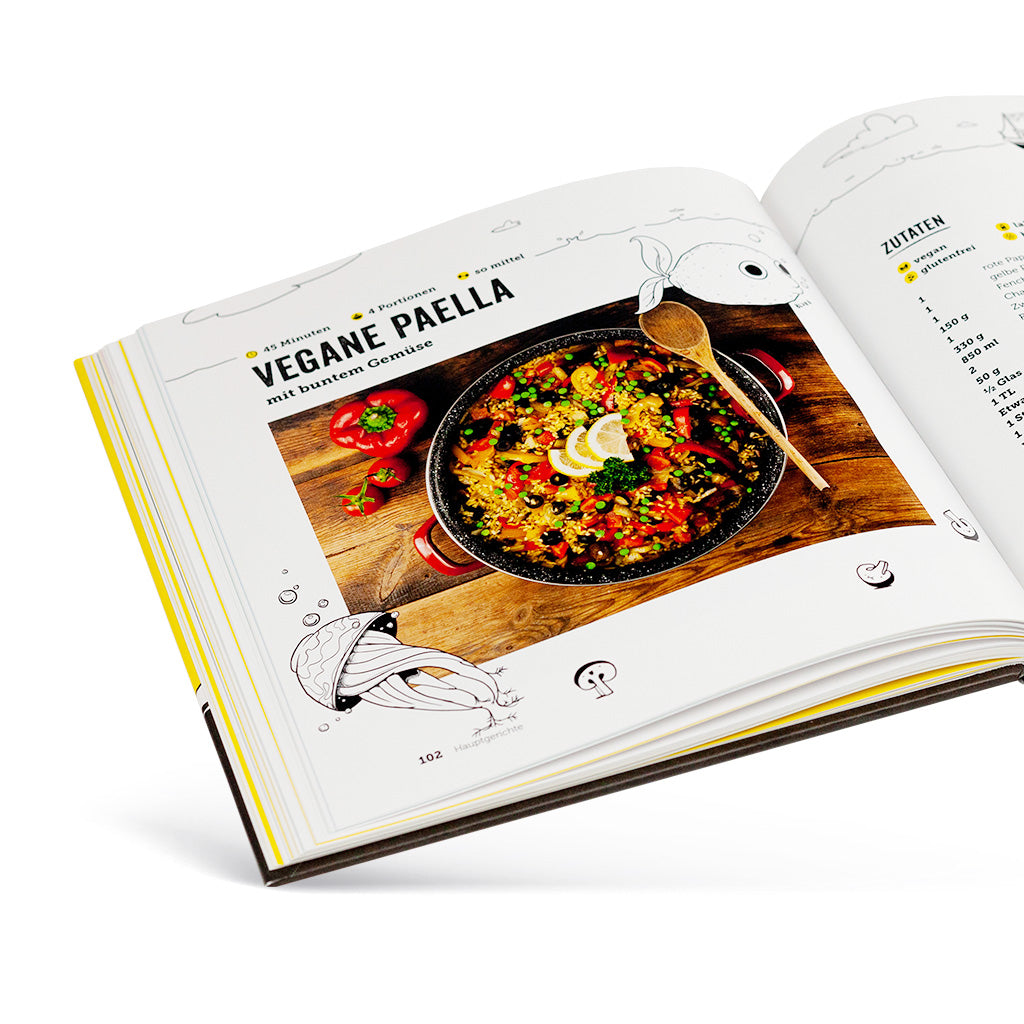 »Kochen für den Arsch« Kochbuch + Küchenrolle