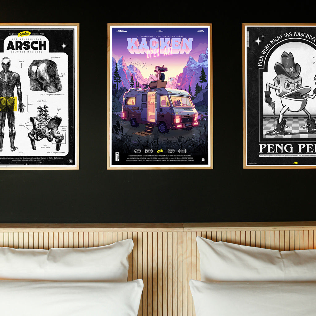 »Kacken Open Air (K:O:A)« Poster