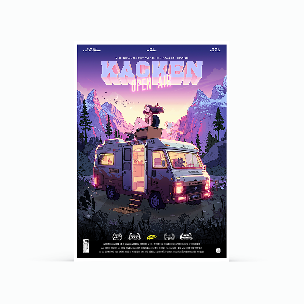 »Kacken Open Air (K:O:A)« Poster