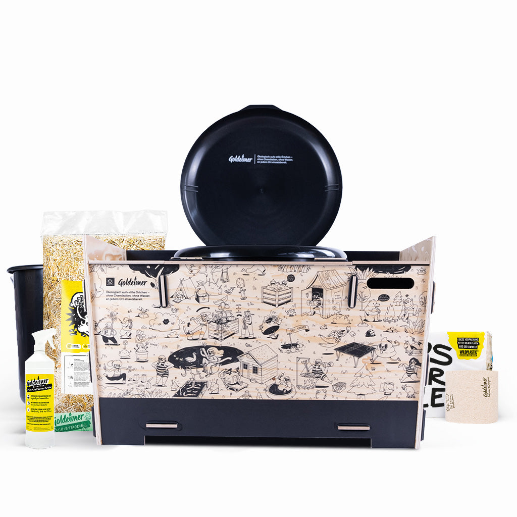 »Premium« Trockentoilette - Starterset