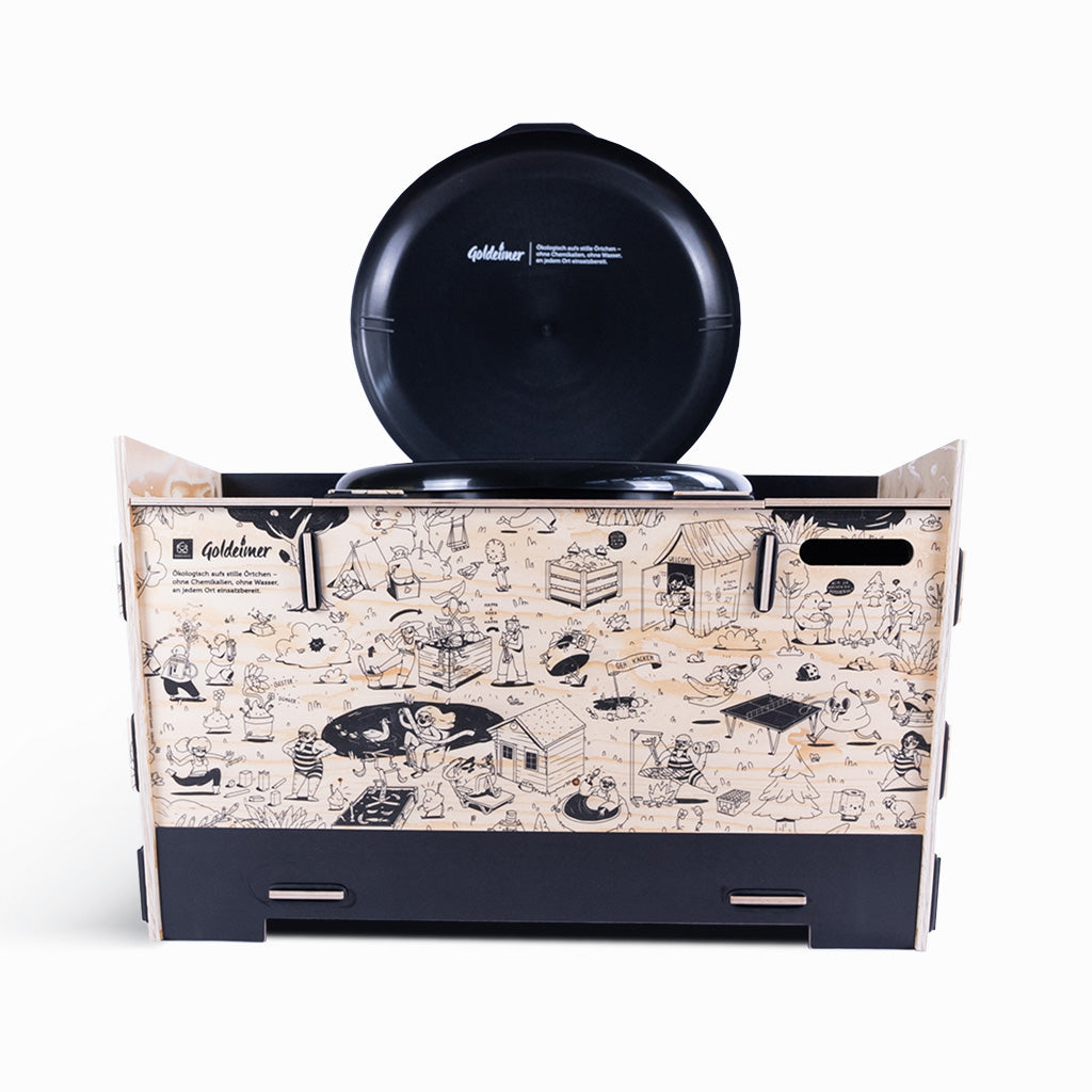 Goldeimer Trockentoilette Premium #zubehör_grundausstattung
