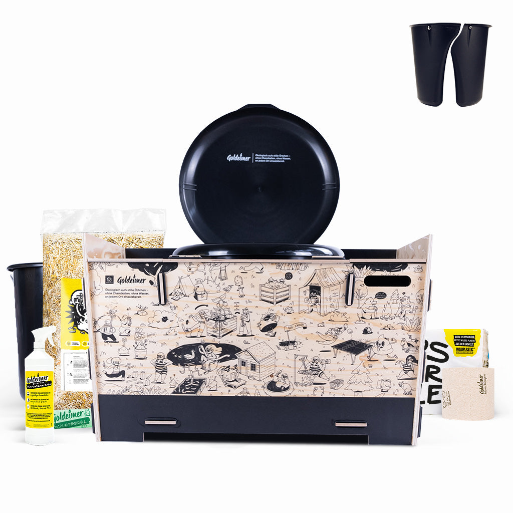 »Premium Plus« Trenntoilette - Starterset