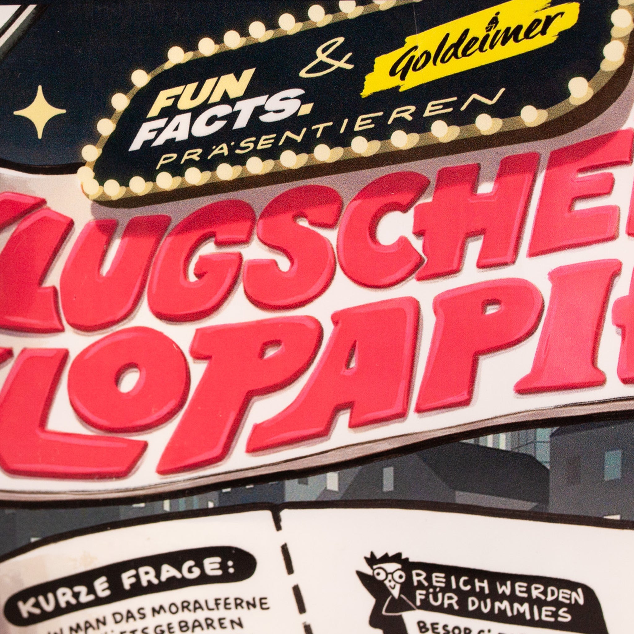 »Das Klugscheißer-Klopapier«