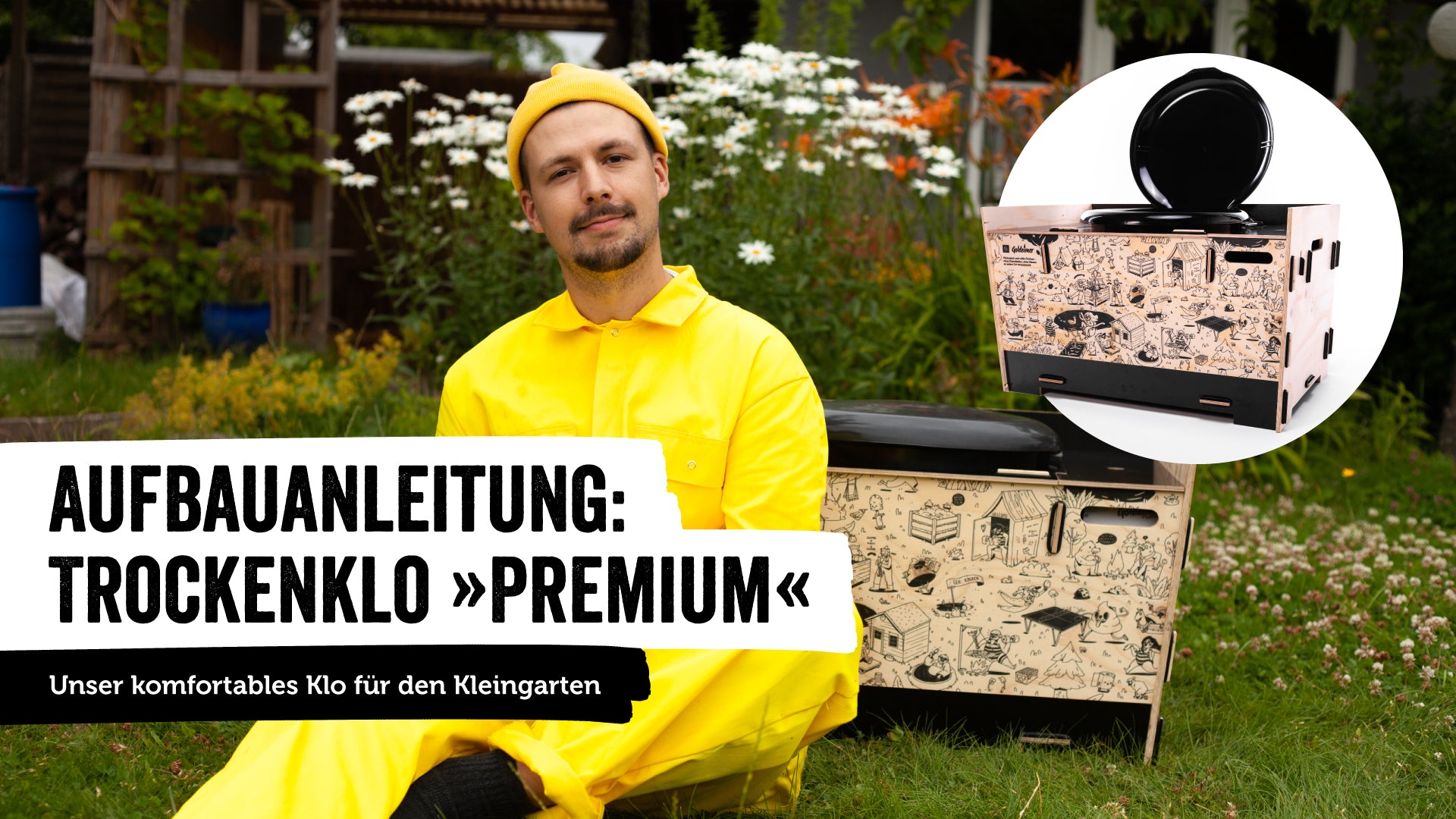 »Premium« Trockentoilette - Starterset