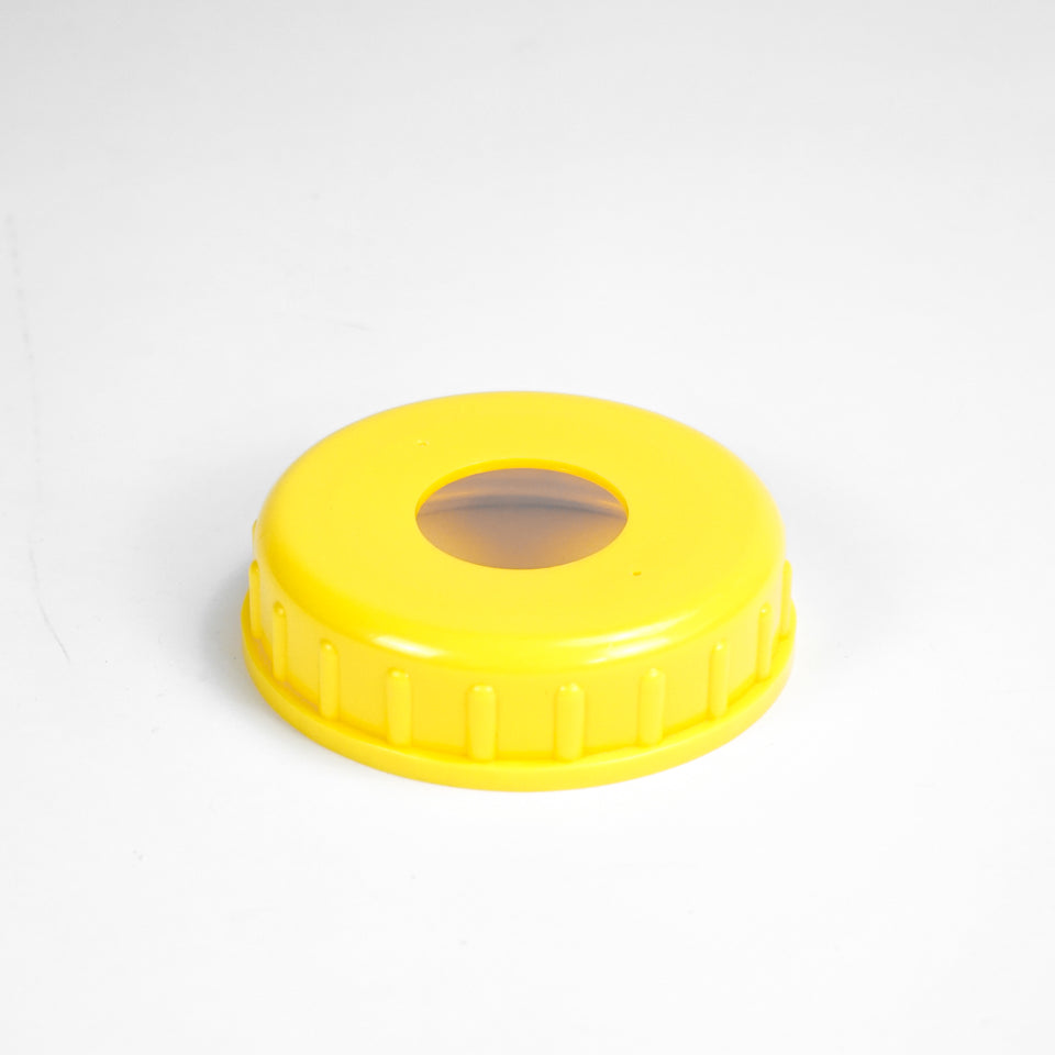 Goldeimer Verschlussdeckel gelocht Urinkanister liegend