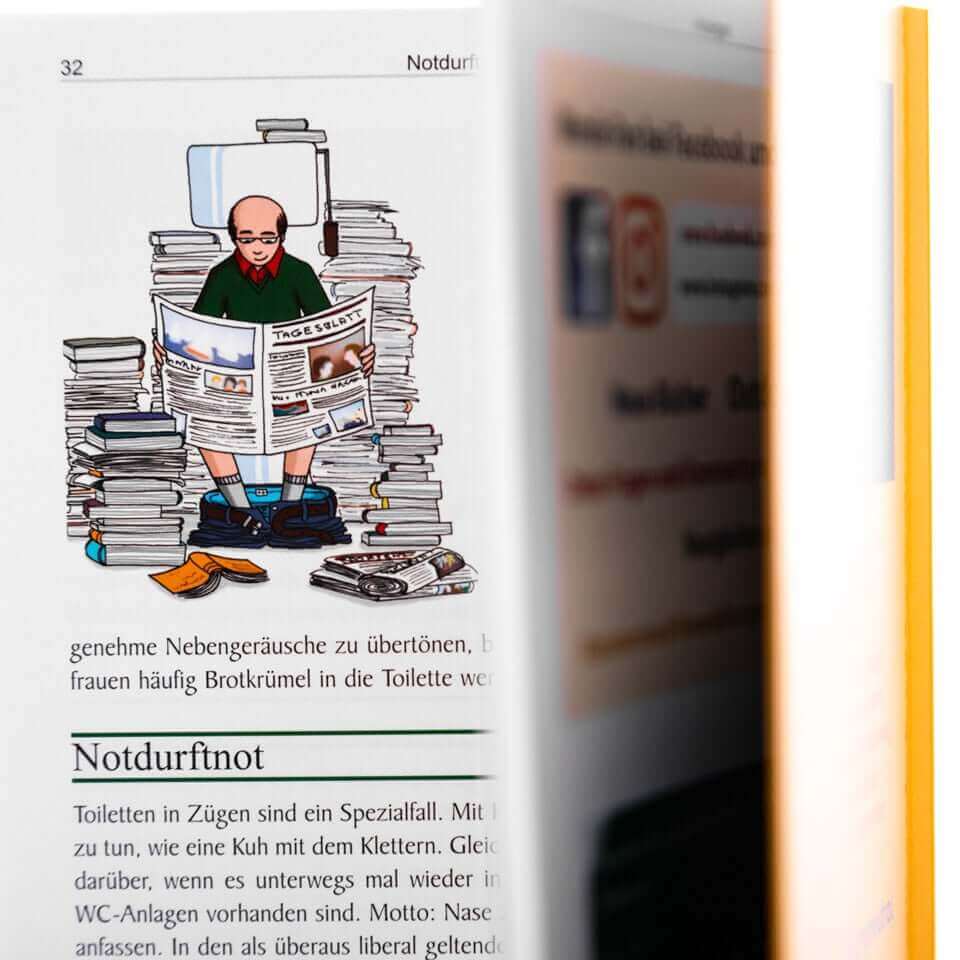 Goldeimer Bücher Buch »How to shit in the woods«