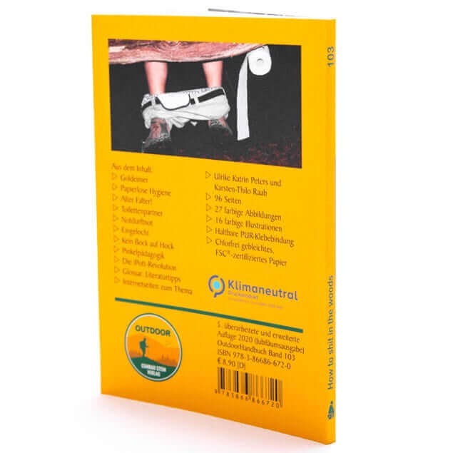 Goldeimer Bücher Buch »How to shit in the woods«