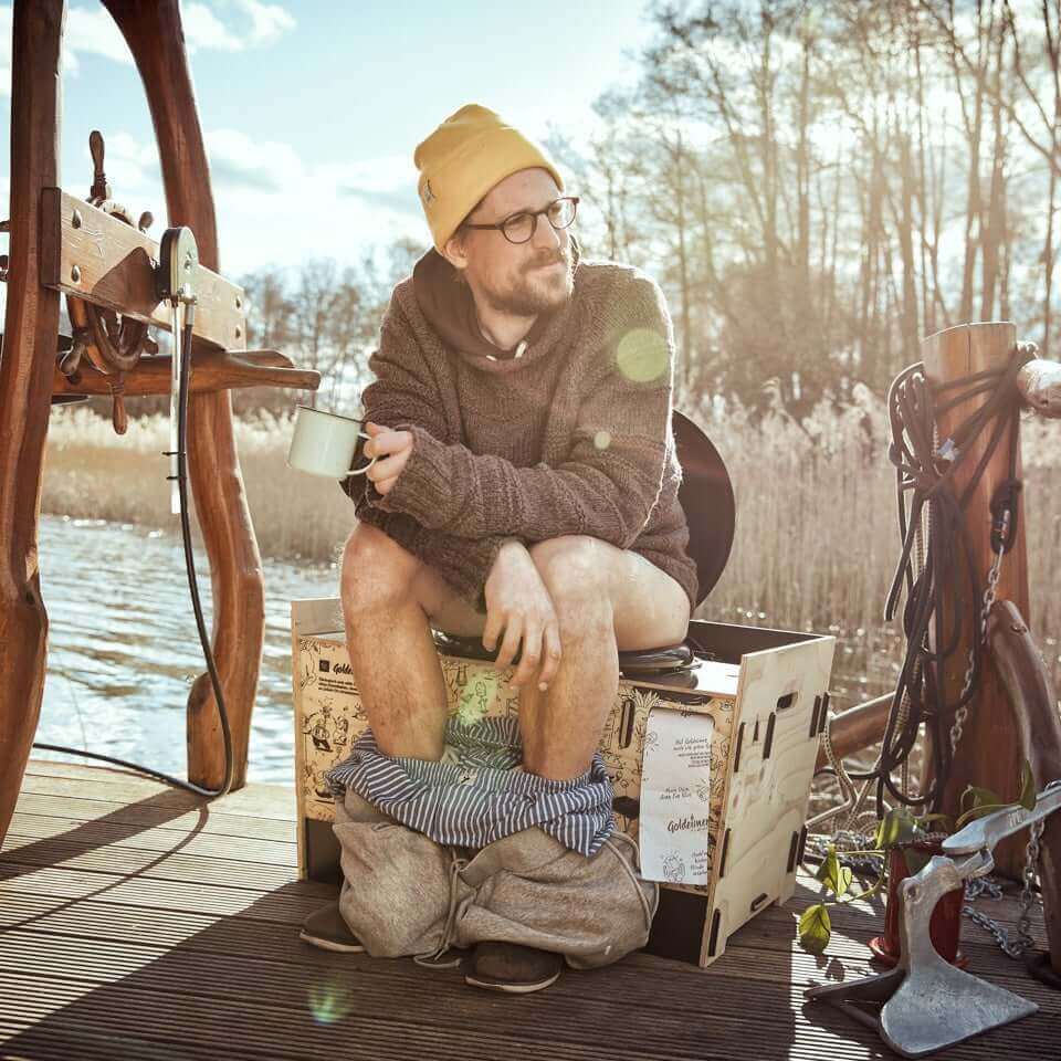 Goldeimer Trockentoilette Premium #zubehör_grundausstattung