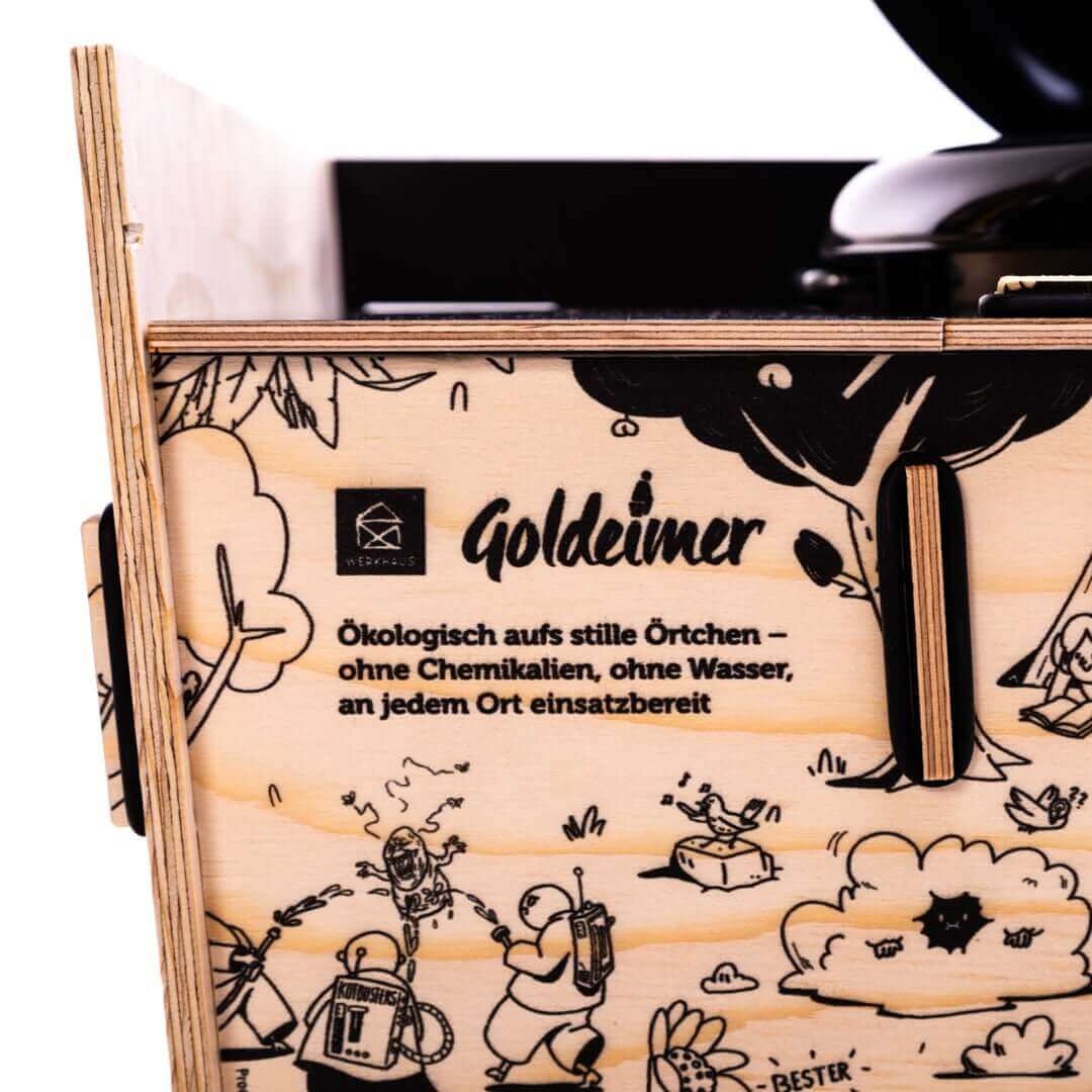 Goldeimer Trockentoilette Premium #zubehör_grundausstattung