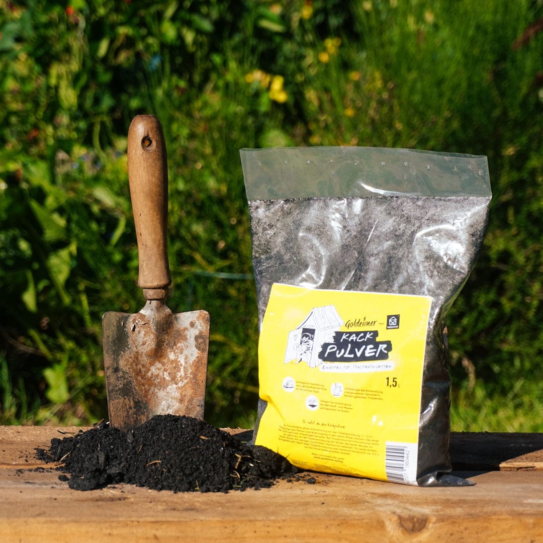 Goldeimer Klos & Co. »Kackpulver« Einstreu für Trockenklo #größe_1.5 liter