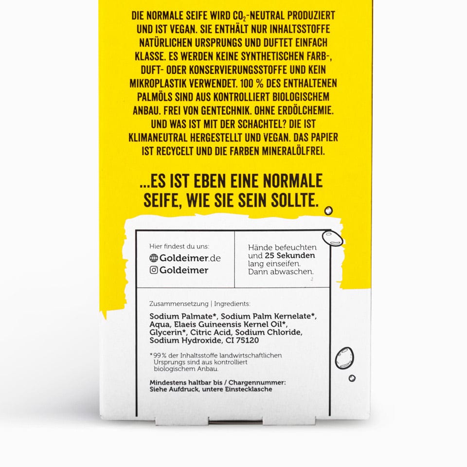 Goldeimer Stückseife »Normale Seife«