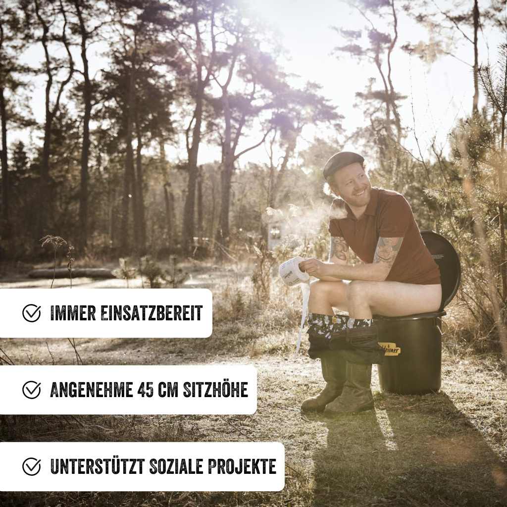 »Basic Plus« Trenntoilette - Starterset