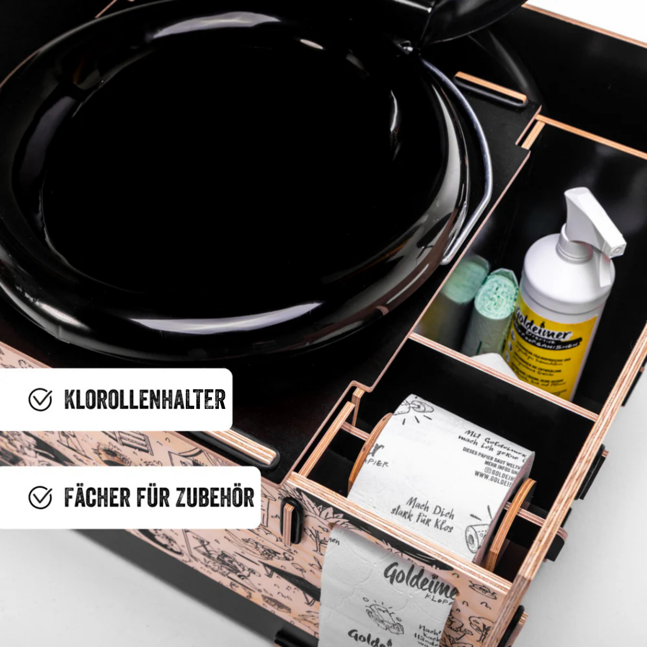 »Premium Plus« Trenntoilette - Starterset