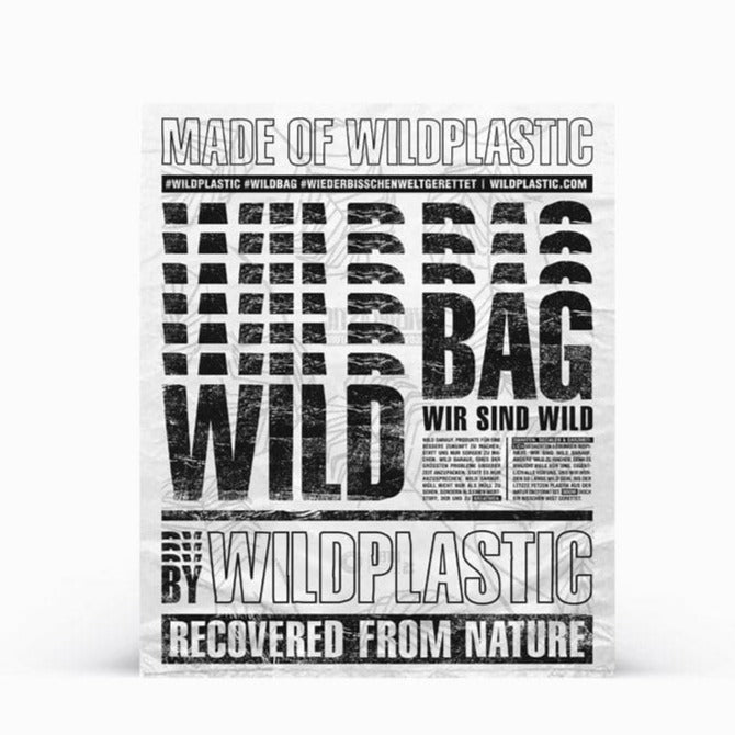 WILDPLASTIC 25 L WILDBAG Müllsack aus wildem Plastik
