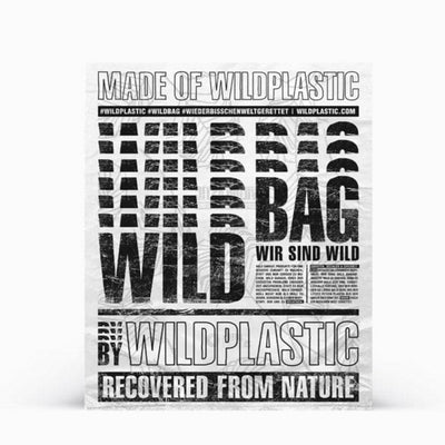 WILDPLASTIC 25 L WILDBAG Müllsack aus wildem Plastik #groesse_25-liter